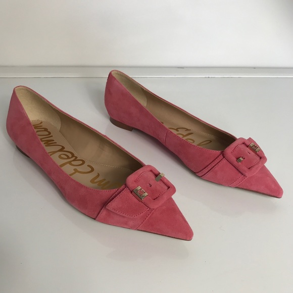 Sam Edelman Shoes - Sam Edelman Sonja Suede Buckle Flats